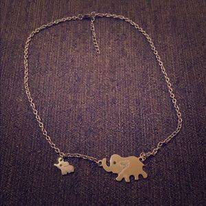 Elephant necklace 🐘